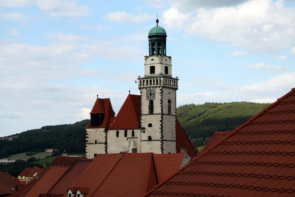 Hotel Koruna Прахатице Экстерьер фото